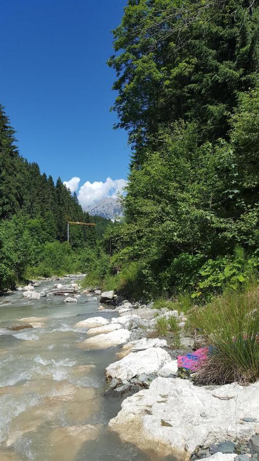 Lederer Haeus'L, Ferienwohnungen Ellmau Exterior foto